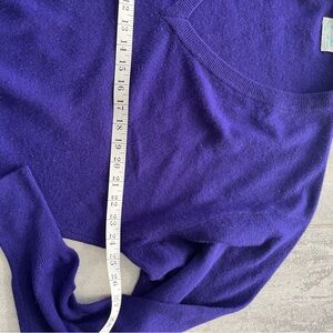 United colors of Benetton vintage purple angora wool sweater women’s sizeLg